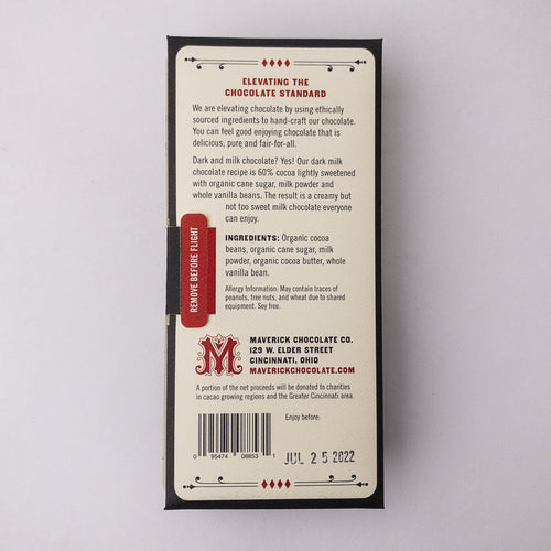 60% Dark Milk Chocolate